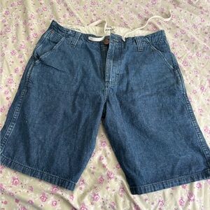 Wrangler Dark Blue Jean Shorts